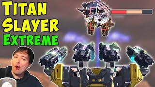 TITAN SLAYER BEHEMOTH Glory - Funny War Robots Gameplay WR