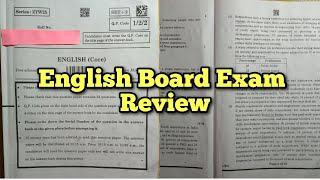 ENGLISH BOARD EXAM REVIEW‼️ CBSE CLASS 12