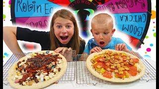 Mystery Wheel of PIZZA Toppings!!