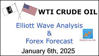 Crude Oil | Crude Oil Analysis | January 6, 2025 | WTI Crude Oil | WTI | Crude Oil Forecast