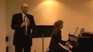 Evgeniy Petrov-clarinet. F.Poulenc.Sonata for clarinet and piano,1 mov.