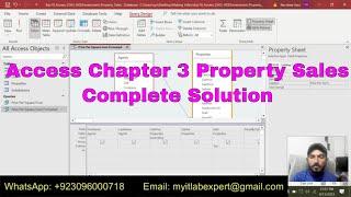 Exp19_Access_Ch03_HOEAssessment - Property Sales 1.0 | Access Chapter 3 Property Sales | Access_Ch03