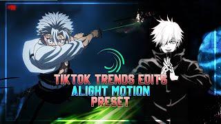 TikTok Trends Anime Edits Presets | Alight Motion