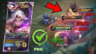 NEW META! HANABI MOST POWERFUL BUILD! (build top 1 global hanabi) - MUST TRY! | Mobile Legends