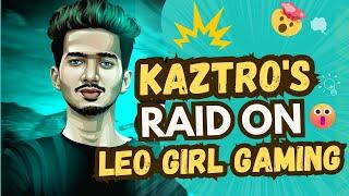 Kaztro Gaming's Epic Raid on LeoGirl Gaming! #pubgmobile #pubggirl #viralvideo