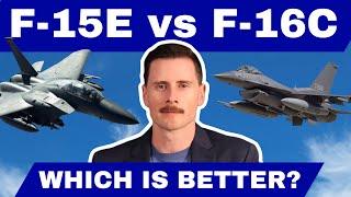 Which is Better F-15E or F-16? Fighter Pilot Reacts