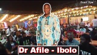 DR AFILE - IBOLO Live on stage