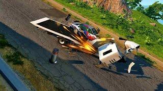 CAR CRASH COMPILATION BEAMNG DRIVE