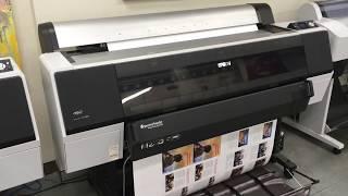 Epson Stylus Pro 9900 Wide Format Printing at Emerald Press.