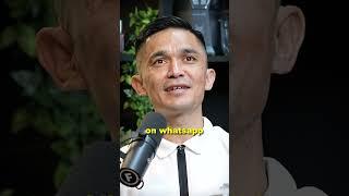 Sunil Chhetri On Virat Kohli | Raj Shamani #Shorts