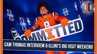 Four-star LB Cam Thomas interview; Illini football's big official visit | Illini Inquirer Podcast