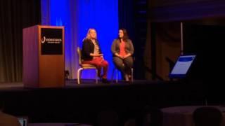 Nicole Hudson and Heather Dopson at Digital Crossroads - LinkedIn Mastermind