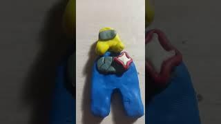 Слепил предателя из Амонг ас #лепка #амонгас #предатель #рекомендации #shorts