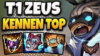 T1 Zeus Kennen vs Aatrox [ TOP ] Patch 14.14 Korea Grandmaster 