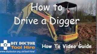 Driving a Digger