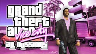 GTA VICE CITY All Missions - Full Game Walkthrough (4K 60fps) No Commentary