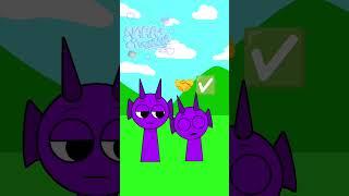 Sprunki friendship Simon and Durple #sprunki #shorts