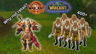 I Asked Over 400 Classic WoW Players Why They Don't Like Retail