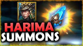 LEGENDARY SUMMONED! HARIMA PROGRESSIVE CHANCE SUMMONS! | RAID SHADOW LEGENDS