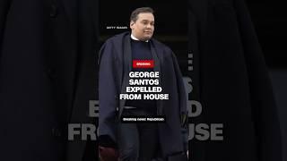 The House of Representatives expels George Santos from Congress in historic vote
