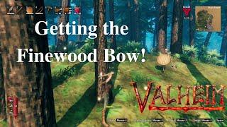 Getting the Finewood Bow! Valheim SOLO Ashlands 2024 Gameplay (Ep3)