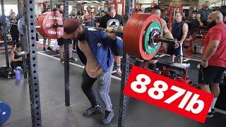 The Most Weight Squatted at Zoo Culture EVER!!