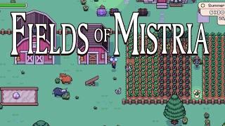 Fields Of Mistria Longplay | Summer Year 1 | Growing The Farm & Making New Friends | No Commentary