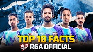 Top 10 Facts - RGA Official | Free Fire Esports Pakistan