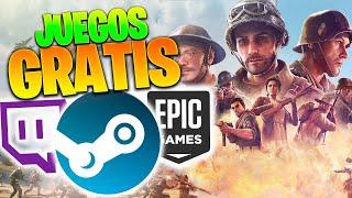 ¡Fin de SEMANA GRATIS! JUEGAZOS GRATIS en STEAM,  EPIC GAMES, PRIME GAMING & MÁS 