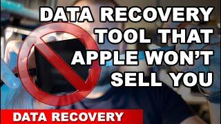 Data Recovery tool Apple never sold - MacBook with soldered SSD recovery