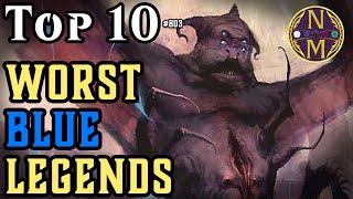 MTG TOP 10: The WORST Blue Legendary Creatures | Magic: the Gathering