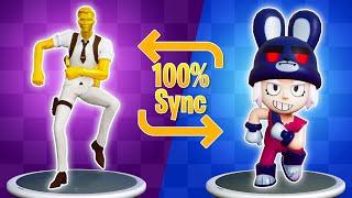 Fortnite Dance but with Brawl Stars characters. Part 2.