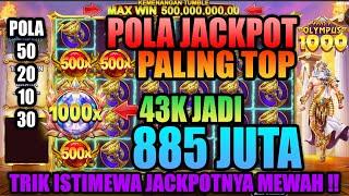 J4CKPOT PALING TOP 43K JADI 885 JUTA‼️POLA GACOR OLYMPUS HARI INI  SLOT GACOR HARI INI ‼️LIVE SLOT