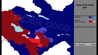 The Nagorno-Karabakh War Every Day (1992-2020)
