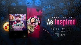 Yaadan Teriyan | Ae Inspired | Alight Motion (Preset+XML) Instagram Smooth Reels Video Editing