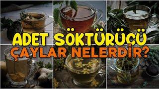 ADET SÖKTÜRÜCÜ ÇAYLAR - ADET SÖKTÜREN ŞEYLER NELERDİR - ADET SÖKTÜREN BİTKİLER