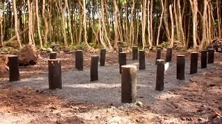 Man Spends 100 DAYS Building Wood CABIN in Volcanic Island | START TO FINISH by @WildGnomos