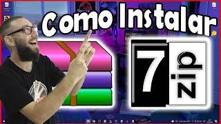  Cómo DESCARGAR 7 zip GRATIS para PC en ESPAÑOL ▶ DESCOMPRIMIR archivos RAR ZIP 7z [2023]