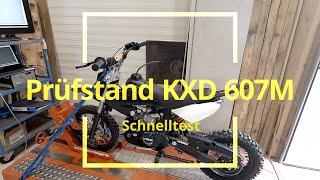 Prüfstand Schnelltest KXD 607M 14 12 Zoll 1P54FMI 4 Gang Manuell