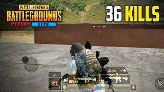 PUBG Mobile Lite 36 Kills Squad Gameplay | New World Record