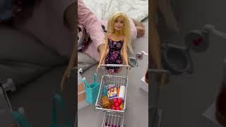 barbie supermarket play set..