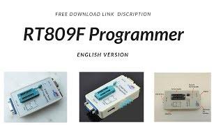 How to download RT809F programmer // latest 2018 //