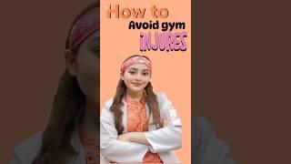 Avoid common beginner injuries with these 5 smart tips! ️‍️#gym #medicalstudent #physios #dpt