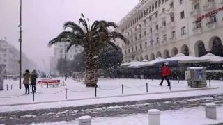 Winter in Greece, Thessaloniki. Video by Aktis Group.