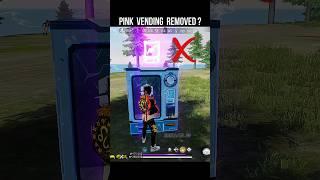 Pink Vending Machine Removed?  Free Fire After Update Vending Machine Remove #srikantaff