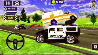 gari vs auto #26 police Drift Gari Driving