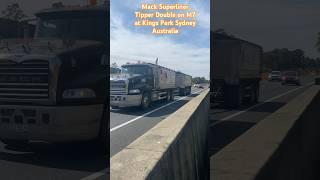 Mack Superliner Tipper Truck at M7 Kings Park Sydney Australia #shorts #trucks #sydney #australia