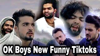 Ok Boys Pashto Funny Tiktok Videos || Yassen Malak || Sajid Malik ||  Junniii Shah