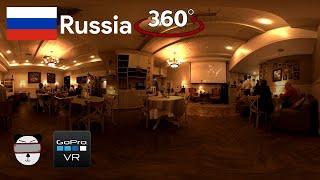  360° Soviet Restaurant | Irkutsk, Russia 【GoPro VR Travel | 360 Video】