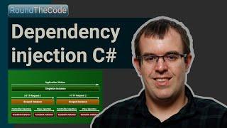 Dependency injection in C#: How to configure in ASP.NET Core